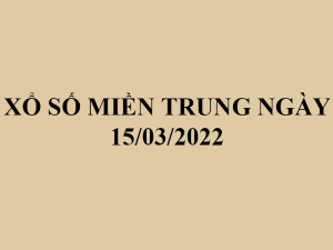 xổ số miền trung hôm nay