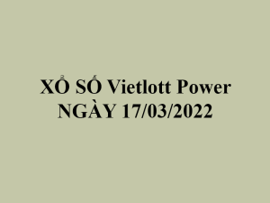 Xổ số Vietlott 6/55 hôm nay- kết quả xổ số vietlott power